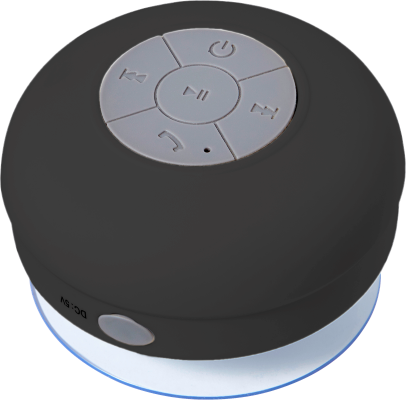 Branded Promotional PLASTIC WATERPROOF SPEAKER in Red from Concept Incentives