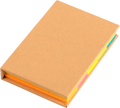 Branded Promotional NOTE BOOK with Sticky Notes from Concept Incentives