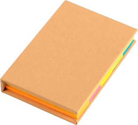 Branded Promotional NOTE BOOK with Sticky Notes from Concept Incentives