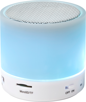 Branded Promotional ABS CORDLESS SPEAKER with Changing Colours Speakers from Concept Incentives