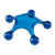 Branded Promotional STARFISH MASSAGER in Blue Massager From Concept Incentives.