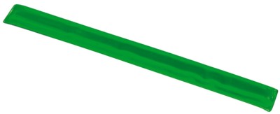 Branded Promotional SEE YOU FLEXIBLE SNAP BAND in Green with Metal Spring Wrist Band From Concept Incentives.