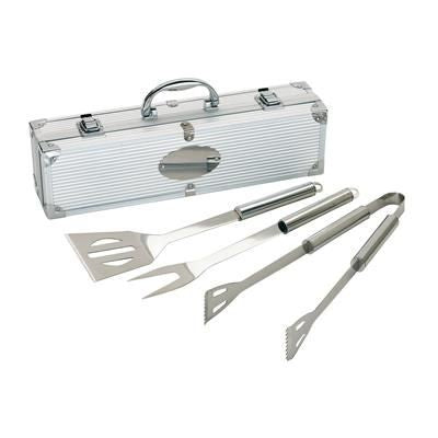 Branded Promotional BARBECUE TOOL SET BBQ From Concept Incentives.