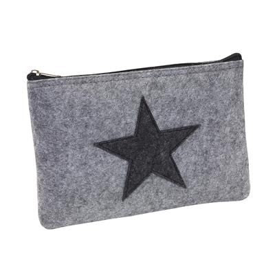 Branded Promotional STAR DUST UTENSIL BAG in Grey Bag From Concept Incentives.