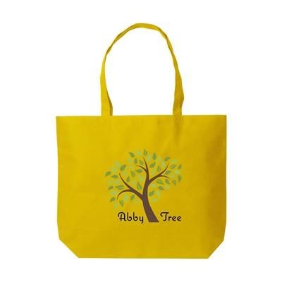 Branded Promotional ROYAL XL SHOPPER TOTE BAG in White Bag From Concept Incentives.