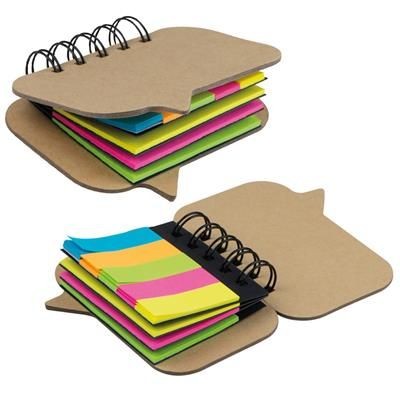 Branded Promotional STICKY NOTES BOOKLET HALLEIN Note Pad From Concept Incentives.