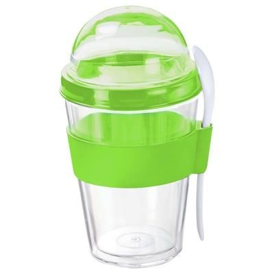 Branded Promotional BREAKFAST BEAKER Cup Plastic From Concept Incentives.