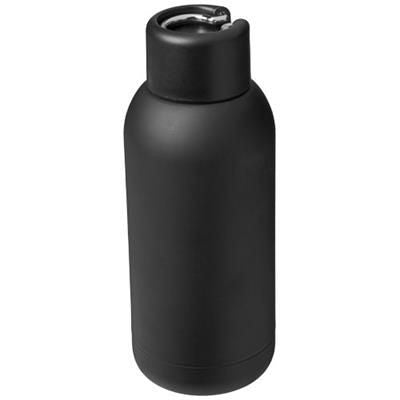 Branded Promotional BREA 375 ML VACUUM THERMAL INSULATED SPORTS BOTTLE in White Solid  From Concept Incentives.