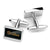 Branded Promotional RECTANGULAR CUFF LINKS Cuff Links From Concept Incentives.