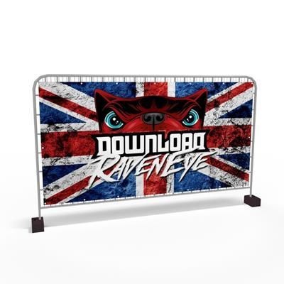 Branded Promotional FENCE SCRIM Barrier From Concept Incentives.