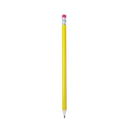 Branded Promotional SPECTRUM PENCIL in Yellow Pencil From Concept Incentives.