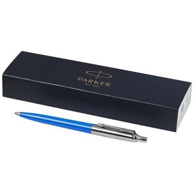 Branded Promotional JOTTER BALL PEN in Process Blue-silver  From Concept Incentives.