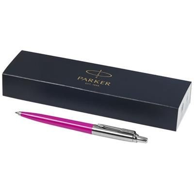 Branded Promotional JOTTER BALL PEN in Magenta-silver  From Concept Incentives.