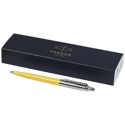 Branded Promotional JOTTER BALL PEN in Yellow-silver  From Concept Incentives.
