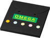 Branded Promotional DELUXE COLOUR STICKY NOTES SET in Black Note Pad From Concept Incentives.