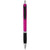 Branded Promotional TURBO BALL PEN with Rubber Grip in Pink-black Solid Pen From Concept Incentives.