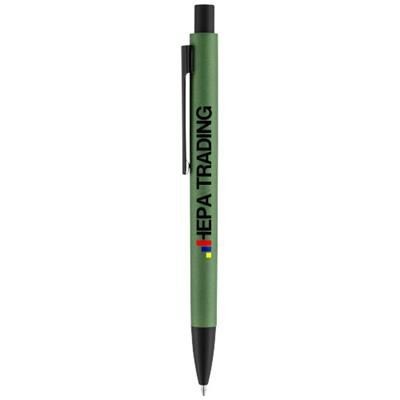 Branded Promotional ARDEA ALUMINIUM METAL BALL PEN in Green Pen From Concept Incentives.