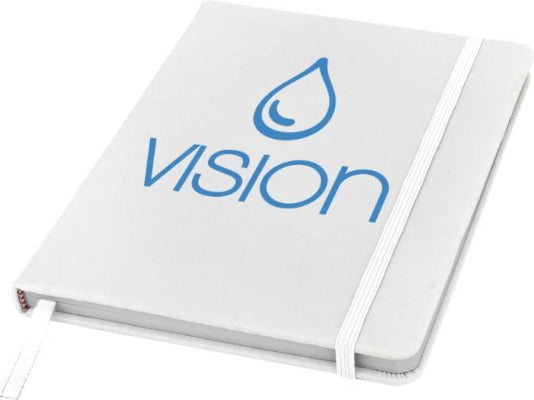 Branded Promotional SPECTRUM A5 HARD COVER NOTE BOOK Notebook from Concept Incentives