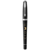 Branded Promotional URBAN FOUNTAIN PEN in Black Solid-chrome Pen From Concept Incentives.