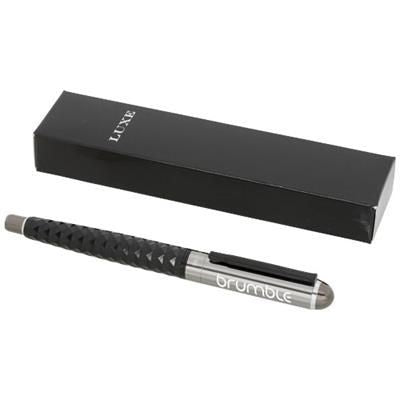 Branded Promotional TACTICAL ROLLERBALL PEN in Gun Metal Pen From Concept Incentives.