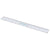 Branded Promotional RULY RULER 30 CM in White Solid Ruler From Concept Incentives.
