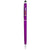 Branded Promotional VALERIA ABS BALL PEN with Stylus in Pink Pen From Concept Incentives.