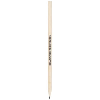Branded Promotional TRIX TRIANGULAR PENCIL in Natural Pencil From Concept Incentives.