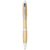 Branded Promotional NASH BAMBOO BALL PEN in Natural-white Solid  From Concept Incentives.