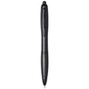 Branded Promotional NASH WHEAT STRAW BLACK TIP BALL PEN in Black Solid  From Concept Incentives.