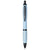 Branded Promotional NASH WHEAT STRAW BLACK TIP BALL PEN in Light Blue  From Concept Incentives.