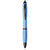 Branded Promotional NASH WHEAT STRAW BLACK TIP BALL PEN in Royal Blue  From Concept Incentives.