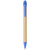 Branded Promotional BERK RECYCLED CARTON AND CORN PLASTIC BALL PEN in Blue Pen From Concept Incentives.