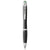 Branded Promotional NASH LIGHT-UP BLACK BARREL AND GRIP BALL PEN in Green  From Concept Incentives.