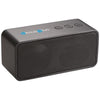 Branded Promotional STARK PORTABLE BLUETOOTH SPEAKER in Black Speakers From Concept Incentives.