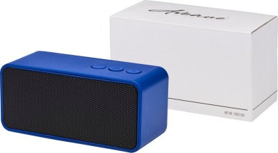 Branded Promotional STARK PORTABLE BLUETOOTH SPEAKER in Blue Speakers From Concept Incentives.