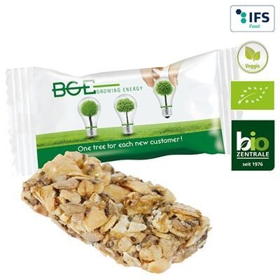 Branded Promotional BIO CHIA BAR SEEDS & GRAIN Cereal Bar From Concept Incentives.