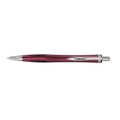 Branded Promotional ASCOT BALL PEN in Red Pen From Concept Incentives.