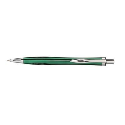 Branded Promotional ASCOT BALL PEN in Green Pen From Concept Incentives.