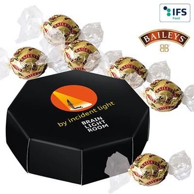 Branded Promotional BAILEYS OCTAGON GIFT BOX Chocolate From Concept Incentives.