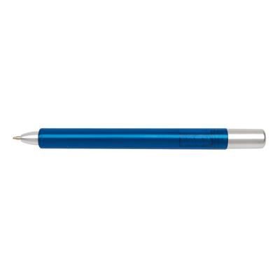 Branded Promotional TUBULAR BALL PEN in Blue Pen From Concept Incentives.
