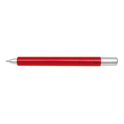 Branded Promotional TUBULAR BALL PEN in Red Pen From Concept Incentives.