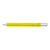Branded Promotional TUBULAR BALL PEN in Yellow Pen From Concept Incentives.