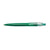 Branded Promotional ART LINE PLASTIC BALL PEN in Green Translucent Finish Pen From Concept Incentives.