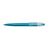 Branded Promotional ART LINE PLASTIC BALL PEN in Petrol Translucent Finish Pen From Concept Incentives.