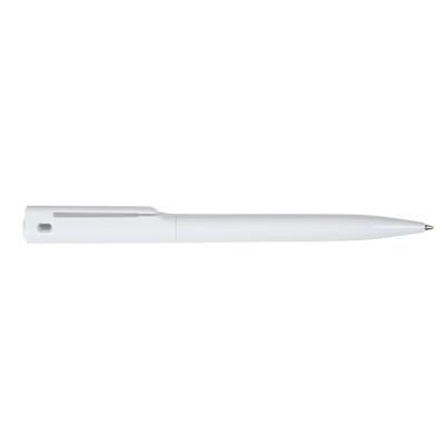 Branded Promotional VERMONT BALL PEN in White Pen From Concept Incentives.