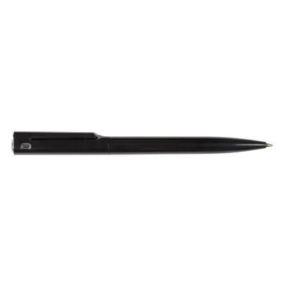 Branded Promotional VERMONT BALL PEN in Black-Silver Pen From Concept Incentives.