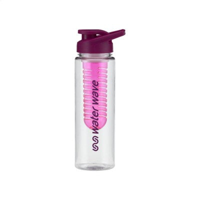 Branded Promotional TROPICAL DRINK BOTTLE in Black Sports Drink Bottle From Concept Incentives.