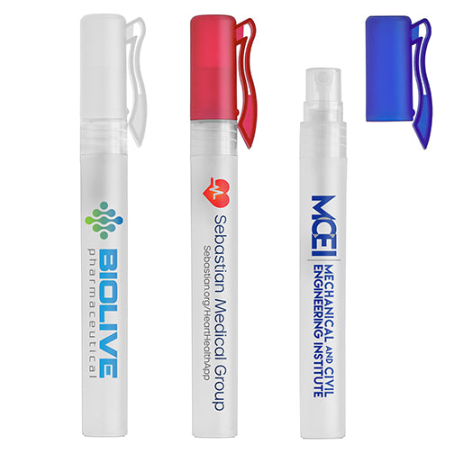 Branded Promotional 10 ml Hand Sanitizer Spray Tube Sanitiser From Concept Incentives.