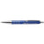 Branded Promotional TIMELESS ALUMINIUM METAL SILVER METAL DROP ACTION BALL PEN in Blue Pen From Concept Incentives.