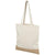 Branded Promotional DELHI COTTON JUTE TOTE BAG in Natural Bag From Concept Incentives.
